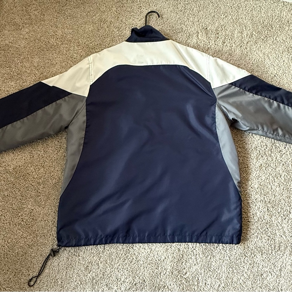 Dunbrooke Blue and Gray Windbreaker Lightweight Jacket